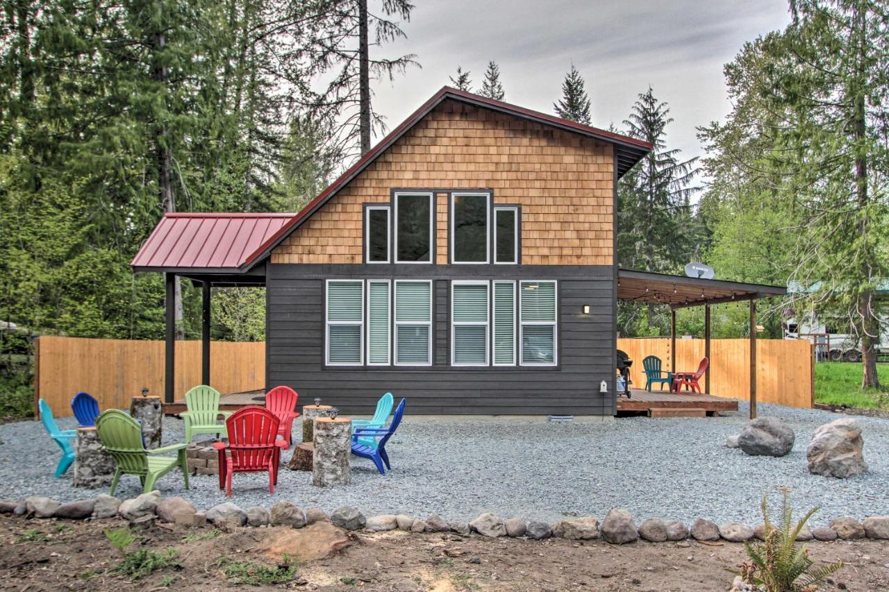 Cozy Cabin - 5 Miles To Mt Rainier National Park! Эшфорд Экстерьер фото
