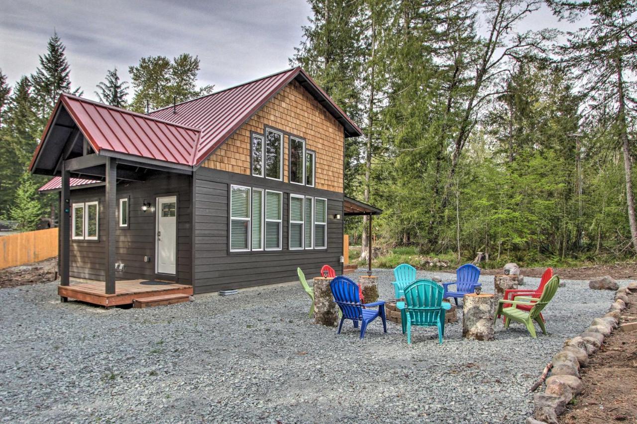 Cozy Cabin - 5 Miles To Mt Rainier National Park! Эшфорд Экстерьер фото